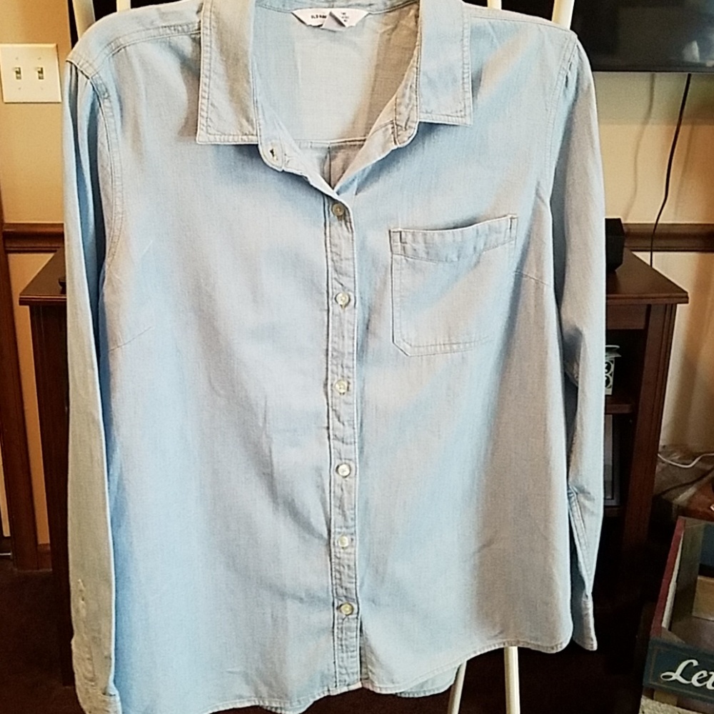 Old Navy denim shirt